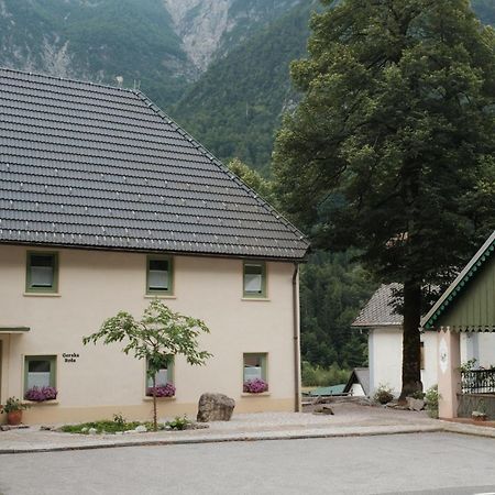 Gorska Roza Bed and Breakfast Log pod Mangartom Exteriör bild